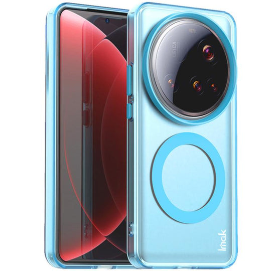 For Xiaomi 15 Ultra IMAK Candy Series Shockproof MagSafe Phone Case(Blue)