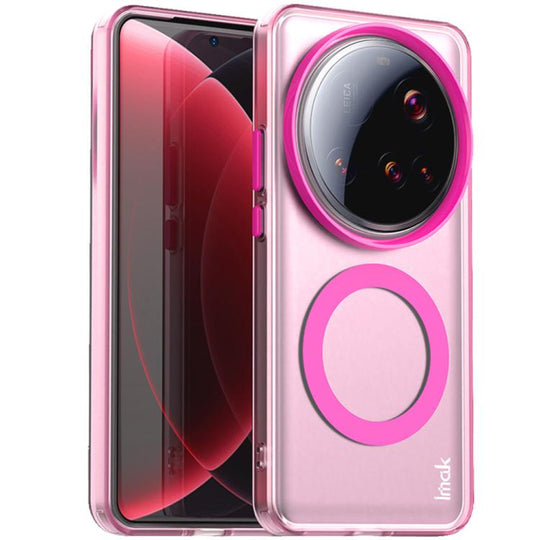 For Xiaomi 15 Ultra IMAK Candy Series Shockproof MagSafe Phone Case(Red)
