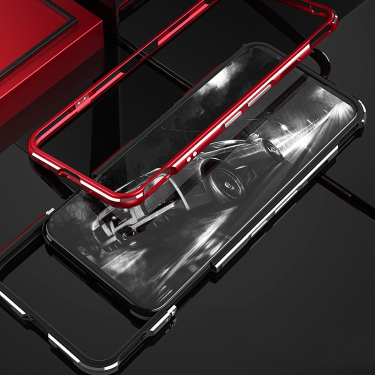 For ZTE Nubia Red Magic 5G Aluminum Alloy Shockproof Protective Bumper Frame(Black) - ZTE Cases by buy2fix | Online Shopping UK | buy2fix
