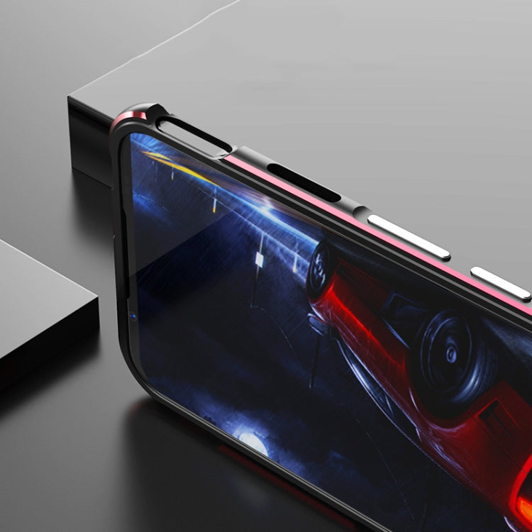 For ZTE Nubia Red Magic 5G Aluminum Alloy Shockproof Protective Bumper Frame(Black) - ZTE Cases by buy2fix | Online Shopping UK | buy2fix