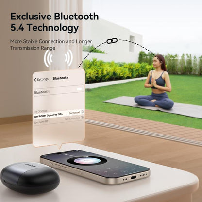 JOYROOM Openfree JR-OE4 Open-Ear True Wireless Bluetooth Earphone(Black) - TWS Earphone by JOYROOM | Online Shopping UK | buy2fix