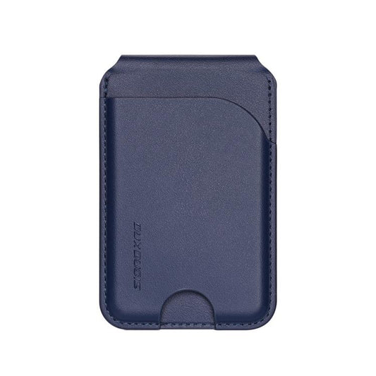 DUX DUCIS Neva Series MagSafe Magnetic Holder Card Bag(Blue) - Adhesive Card Holders by DUX DUCIS | Online Shopping UK | buy2fix
