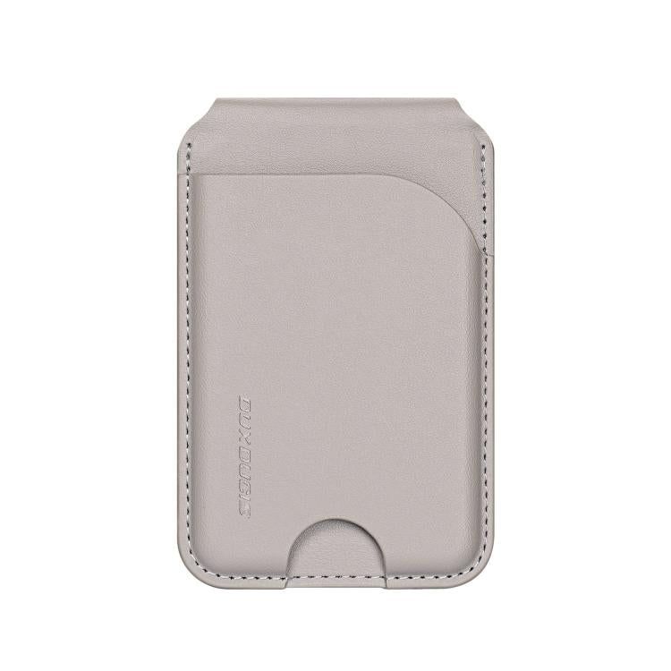 DUX DUCIS Neva Series MagSafe Magnetic Holder Card Bag(Grey) - Adhesive Card Holders by DUX DUCIS | Online Shopping UK | buy2fix