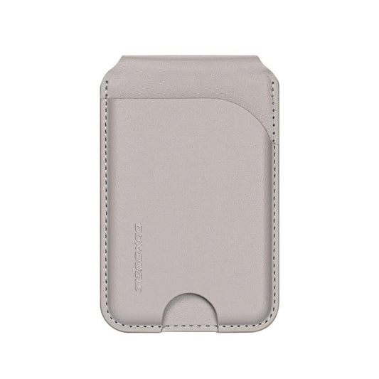 DUX DUCIS Neva Series MagSafe Magnetic Holder Card Bag(Grey) - Adhesive Card Holders by DUX DUCIS | Online Shopping UK | buy2fix