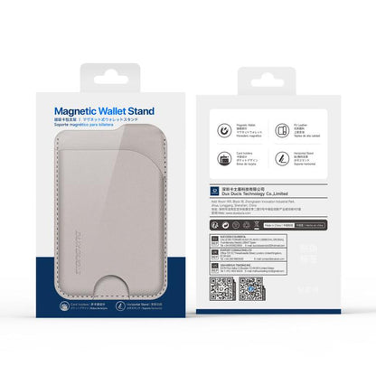 DUX DUCIS Neva Series MagSafe Magnetic Holder Card Bag(Grey) - Adhesive Card Holders by DUX DUCIS | Online Shopping UK | buy2fix