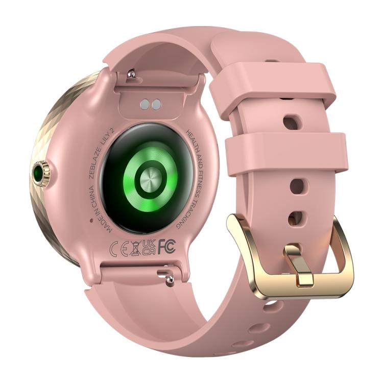 Zeblaze Lily 2 1.2 inch Screen Haute & Healthy Lady Smart Watch(Misty Pink) - Smart Watches by Zeblaze | Online Shopping UK | buy2fix