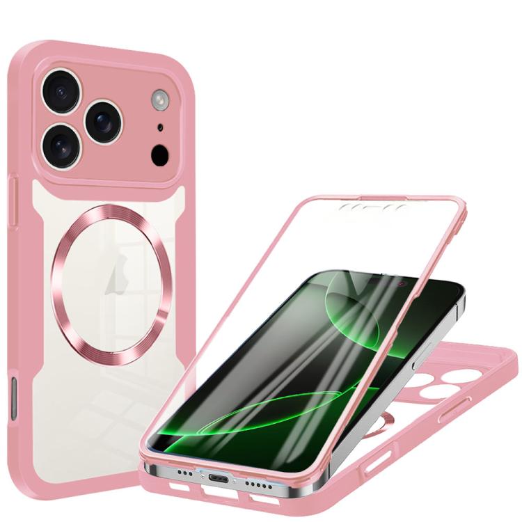 For iPhone 17 Pro Max CD Texture MagSafe Phone Case(Pink) - iPhone 17 Pro Max Cases by buy2fix | Online Shopping UK | buy2fix