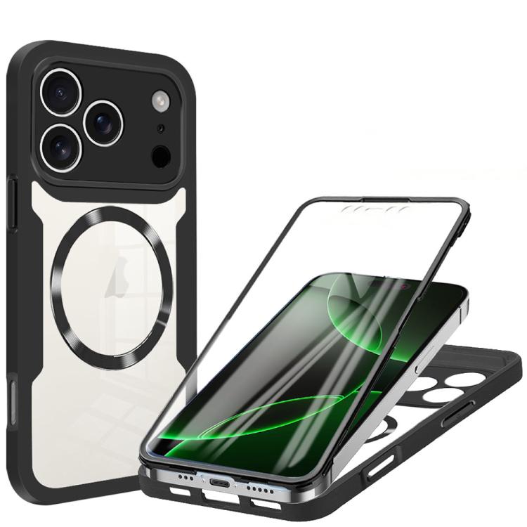 For iPhone 17 Pro Max CD Texture MagSafe Phone Case(Black) - iPhone 17 Pro Max Cases by buy2fix | Online Shopping UK | buy2fix