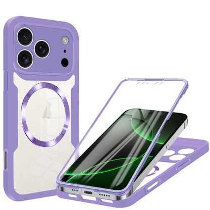 For iPhone 17 Pro Max CD Texture MagSafe Phone Case(Purple) - iPhone 17 Pro Max Cases by buy2fix | Online Shopping UK | buy2fix