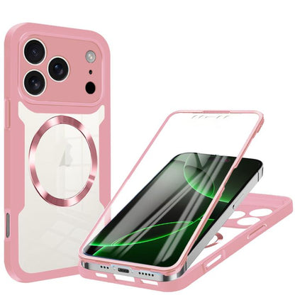 For iPhone 17 Pro CD Texture MagSafe Phone Case(Pink) - iPhone 17 Pro Cases by buy2fix | Online Shopping UK | buy2fix