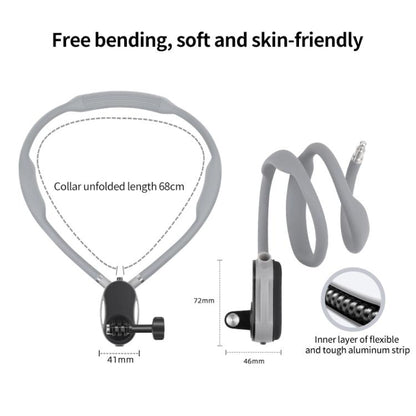 Magnetic Neck Mount Anti-shake Bracket, Type:12 in 1 Remote - Holder by buy2fix | Online Shopping UK | buy2fix