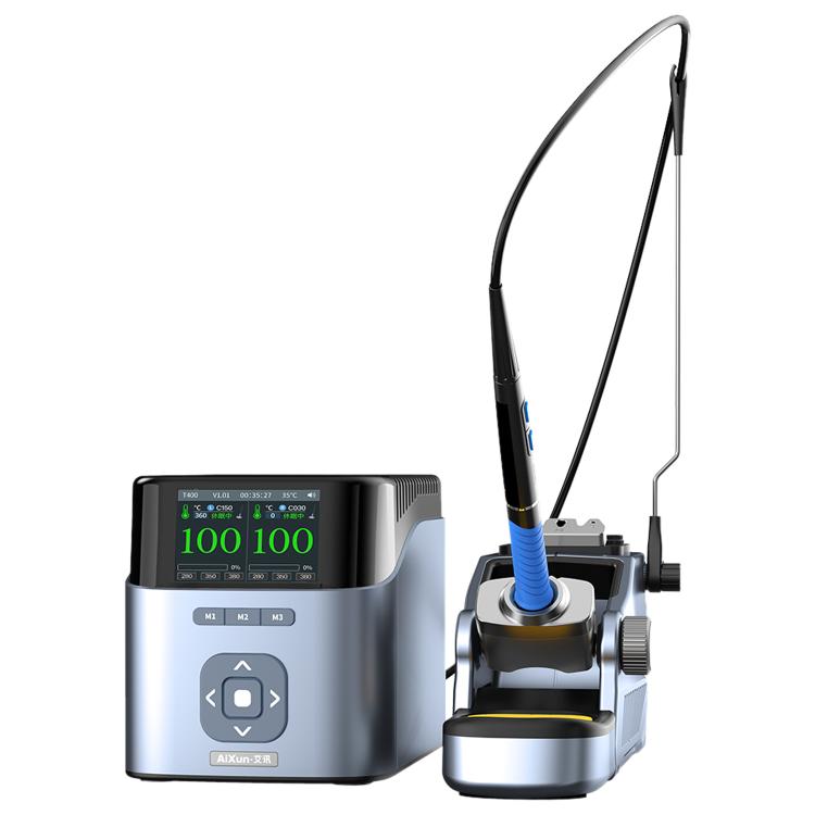 AiXun T400 320W Smart Soldering Workstation, Plug:UK Plug - Soldering Iron Set by buy2fix | Online Shopping UK | buy2fix