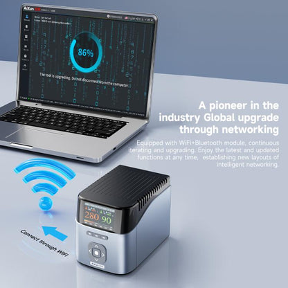 AiXun T400 320W Smart Soldering Workstation, Plug:UK Plug - Soldering Iron Set by buy2fix | Online Shopping UK | buy2fix
