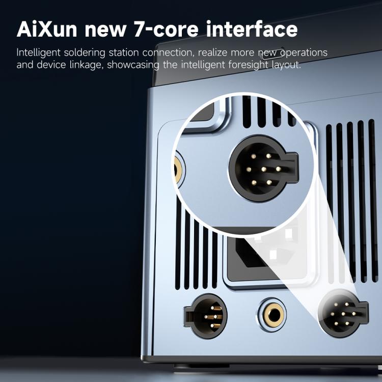 AiXun T400 320W Smart Soldering Workstation, Plug:UK Plug - Soldering Iron Set by buy2fix | Online Shopping UK | buy2fix