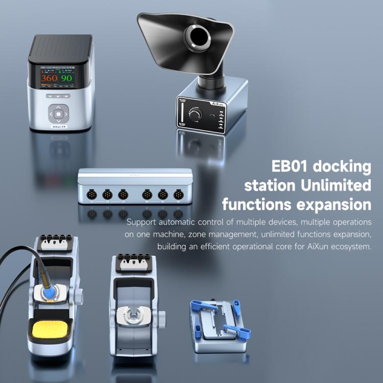 AiXun T400 320W Smart Soldering Workstation, Plug:EU Plug - Soldering Iron Set by buy2fix | Online Shopping UK | buy2fix