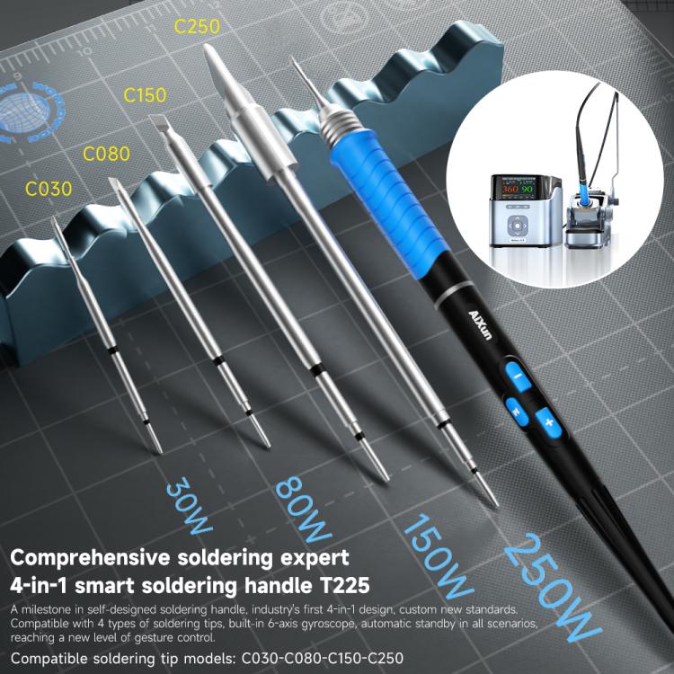 AiXun T400 320W Smart Soldering Workstation, Plug:UK Plug - Soldering Iron Set by buy2fix | Online Shopping UK | buy2fix