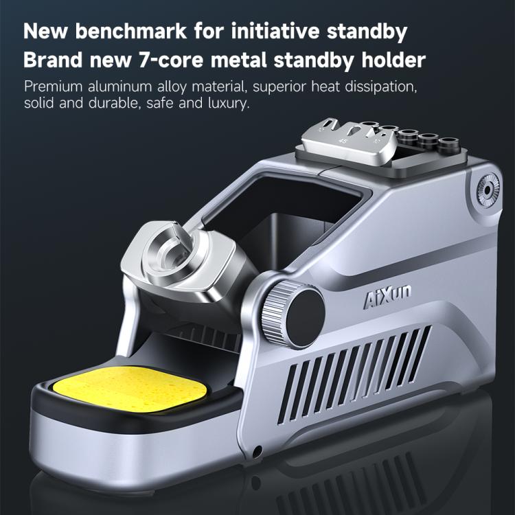 AiXun T400 320W Smart Soldering Workstation, Plug:UK Plug - Soldering Iron Set by buy2fix | Online Shopping UK | buy2fix