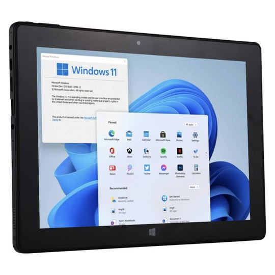 HONGSAMDE 10.1 inch 2 in 1 Tablet PC, 6GB+64GB, Windows 11, Intel Celeron N4120 Quad Core No Keyboard(US Plug)
