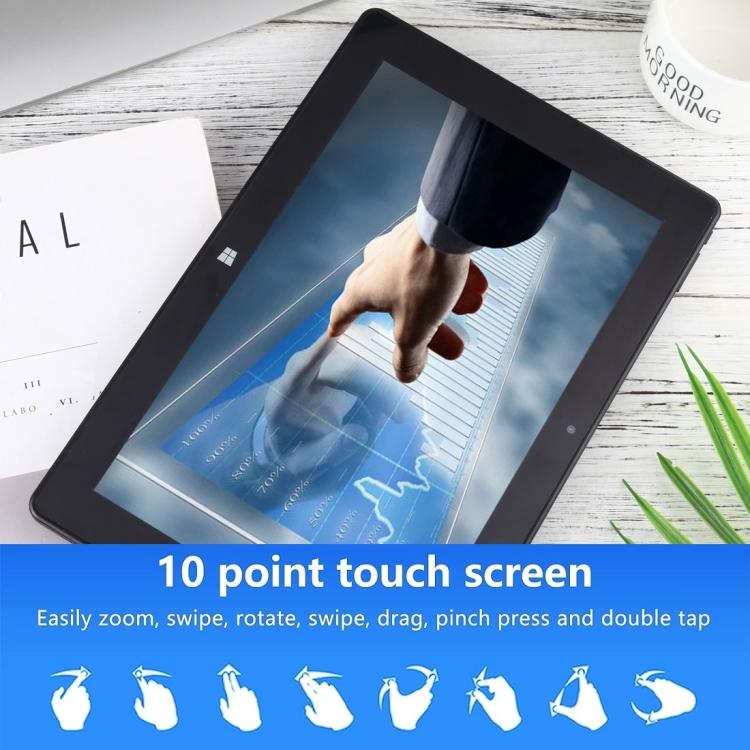 HONGSAMDE 10.1 inch 2 in 1 Tablet PC, 6GB+64GB, Windows 11, Intel Celeron J4105 Quad Core No Keyboard(US Plug) - Other by Hongsamde | Online Shopping UK | buy2fix
