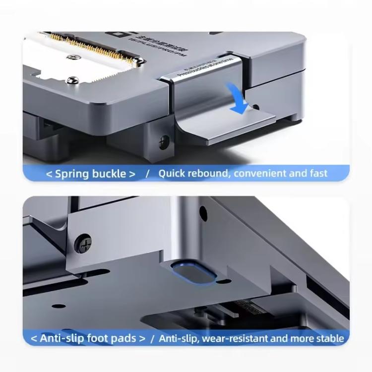 Qianli iSocket 16 Series 4 in 1 Motherboard Layered Test Fixture for iPhone 16 Series - Repair Fixture by QIANLI | Online Shopping UK | buy2fix