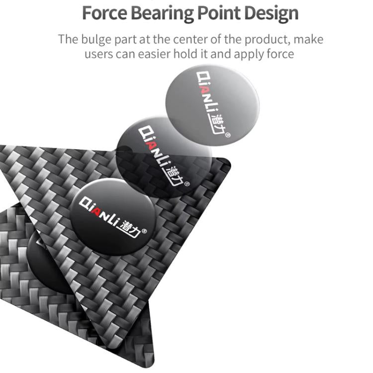 Qianli High Toughness Multifunctional Carbon Fiber Prying Tool Pentagon Shaped - Crowbar by QIANLI | Online Shopping UK | buy2fix