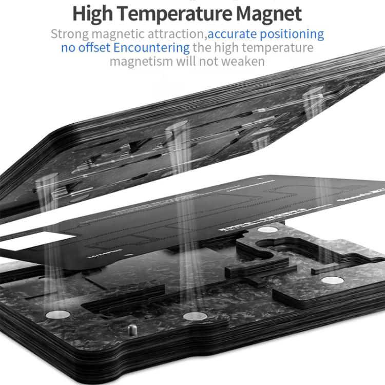 Qianli 4 in 1 Magnetic Middle Layer BGA Reballing Platform for iPhone 16 Series - Repair Platform by QIANLI | Online Shopping UK | buy2fix