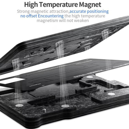 Qianli 4 in 1 Magnetic Middle Layer BGA Reballing Platform for iPhone 16 Series - Repair Platform by QIANLI | Online Shopping UK | buy2fix
