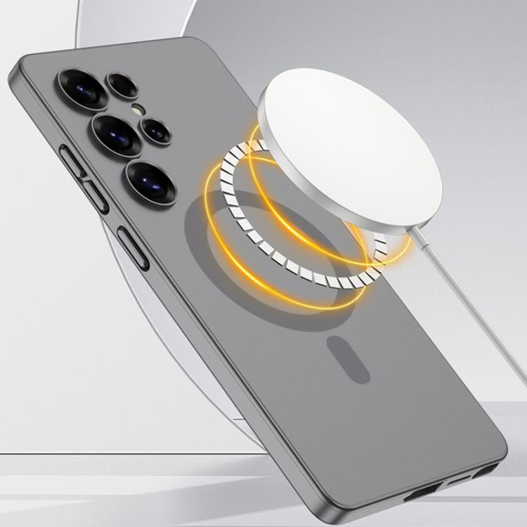 For Samsung Galaxy S25 Ultra 5G GKK MagSafe Full Coverage Phone Case(Titanium Gray) - Galaxy S25 Ultra 5G Cases by GKK | Online Shopping UK | buy2fix