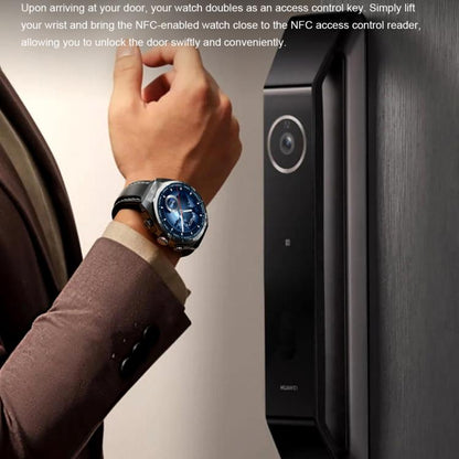 GT97 1.53 inch Round Screen 2 in 1 Bluetooth Earphone Leather Strap Smart Watch Supports Bluetooth Calls(Black) - Smart Watches by buy2fix | Online Shopping UK | buy2fix