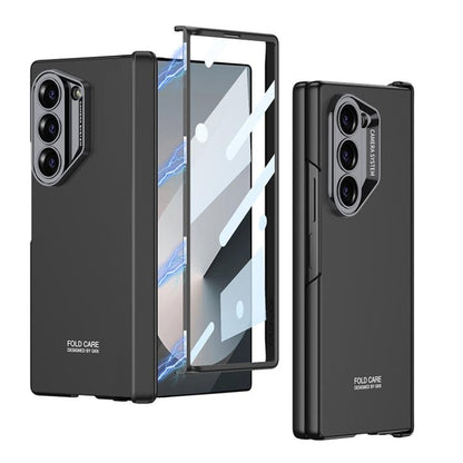 For Samsung Galaxy Z Fold6 GKK Integrated Magnetic Folding Hinge All-inclusive Explorer Phone Case(Black) - Galaxy Z Fold6 5G Cases by GKK | Online Shopping UK | buy2fix