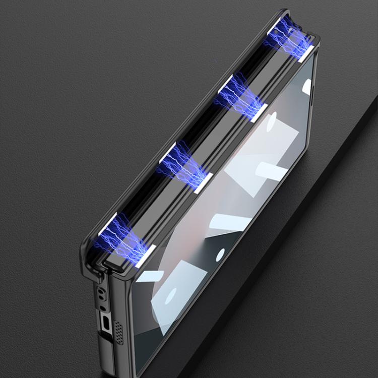 For Samsung Galaxy Z Fold6 GKK Integrated Magnetic Folding Hinge All-inclusive Explorer Phone Case(Titanium Gray) - Galaxy Z Fold6 5G Cases by GKK | Online Shopping UK | buy2fix