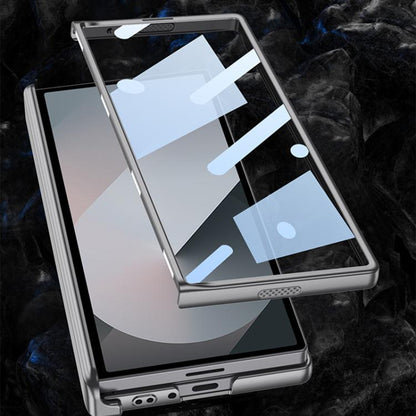 For Samsung Galaxy Z Fold6 GKK Integrated Magnetic Folding Hinge All-inclusive Explorer Phone Case(Titanium Gray) - Galaxy Z Fold6 5G Cases by GKK | Online Shopping UK | buy2fix