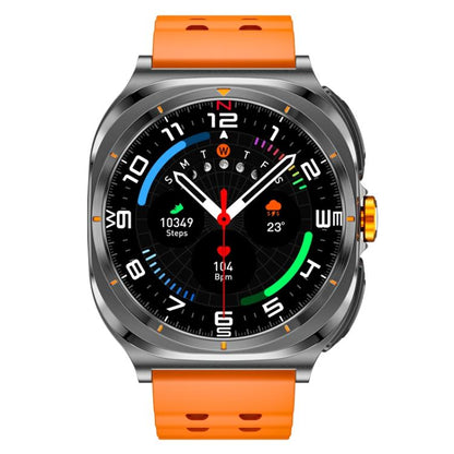 GT98 1.53 inch 2 in 1 Bluetooth Headphone IP67 Waterproof Smart Watch Supports Blood Oxygen Monitoring(Black Orange) - Smart Watches by buy2fix | Online Shopping UK | buy2fix