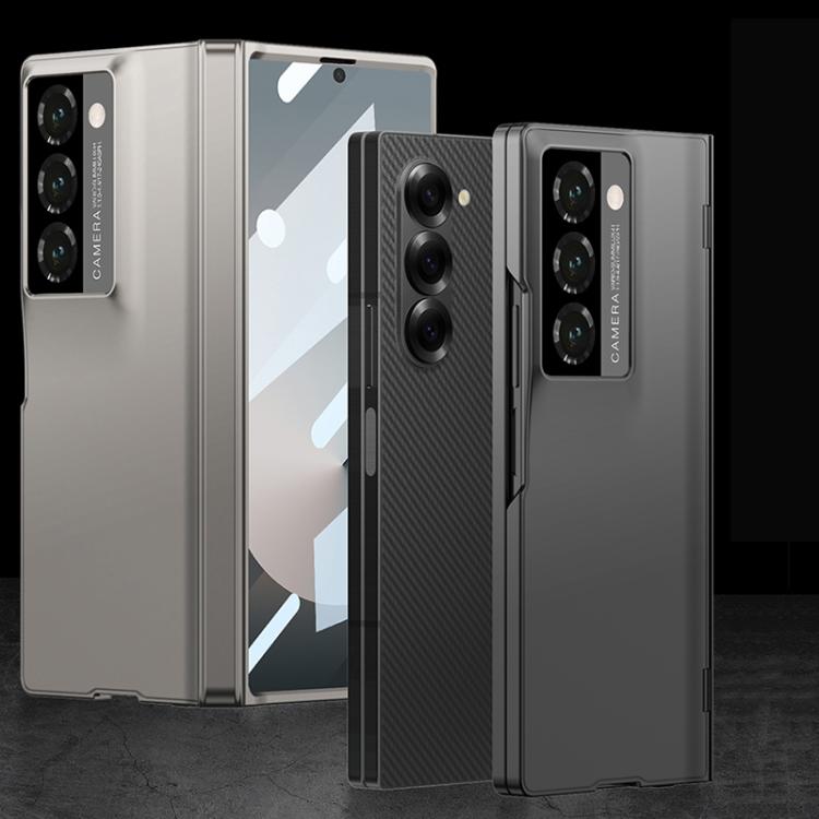 For Samsung Galaxy Z Fold6 GKK Integrated Magnetic Folding Hinge Magic Cube Phone Case(Mountain Gray) - Galaxy Z Fold6 5G Cases by GKK | Online Shopping UK | buy2fix