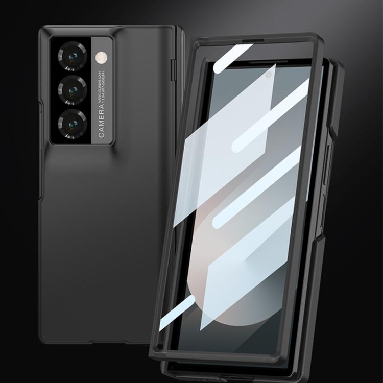 For Samsung Galaxy Z Fold6 GKK Integrated Magnetic Folding Hinge Magic Cube Phone Case(Mountain Gray) - Galaxy Z Fold6 5G Cases by GKK | Online Shopping UK | buy2fix