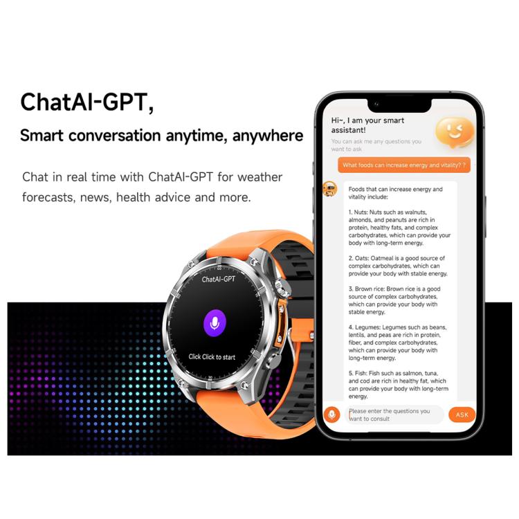 HD300 1.43 inch AMOLED Screen Dual Straps Sports Smart Watch Supports Blood Oxygen Detection(Black Silicone Strap + Black Steel Strap) - Smart Watches by buy2fix | Online Shopping UK | buy2fix