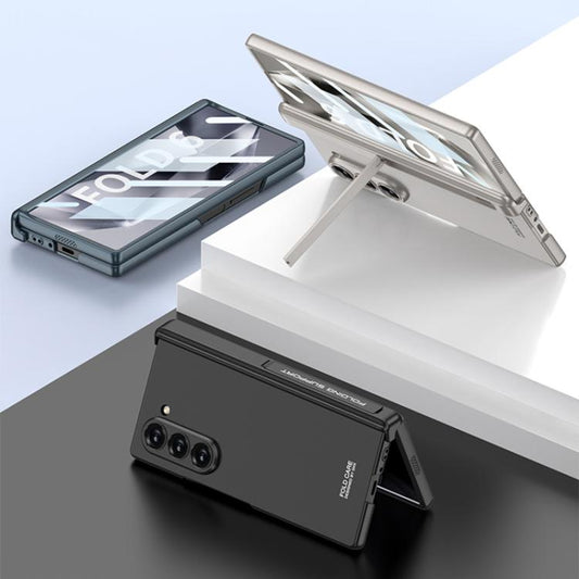 For Samsung Galaxy Z Fold6 GKK Integrated Magnetic Folding Hinge All-inclusive Phone Case(Titanium Gray) - Galaxy Z Fold6 5G Cases by GKK | Online Shopping UK | buy2fix