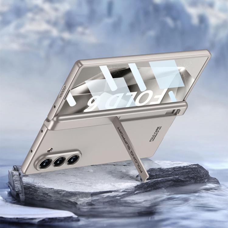 For Samsung Galaxy Z Fold6 GKK Integrated Magnetic Folding Hinge All-inclusive Phone Case(Mountain Gray) - Galaxy Z Fold6 5G Cases by GKK | Online Shopping UK | buy2fix
