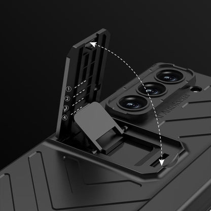 For Samsung Galaxy Z Fold6 GKK Integrated Magnetic Armor Flip Phone Case With Pen Box(Mountain Gray) - Galaxy Z Fold6 5G Cases by GKK | Online Shopping UK | buy2fix
