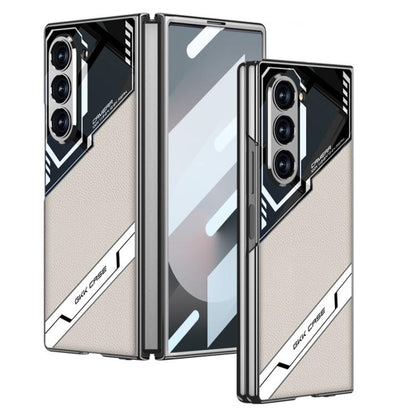 For Samsung Galaxy Z Fold6 GKK Integrated Esports Leather Shockproof Phone Case(Titanium Grey) - Galaxy Z Fold6 5G Cases by GKK | Online Shopping UK | buy2fix