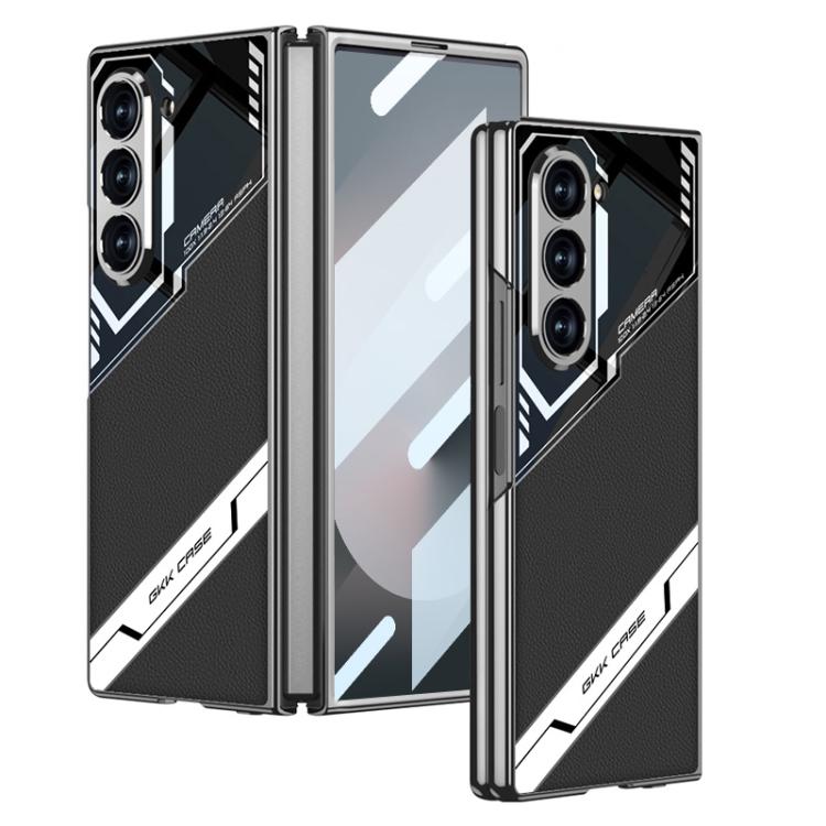For Samsung Galaxy Z Fold6 GKK Integrated Esports Leather Shockproof Phone Case(Black) - Galaxy Z Fold6 5G Cases by GKK | Online Shopping UK | buy2fix