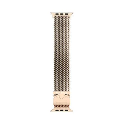For Apple Watch 42mm / 41mm / 40mm / 38mm DUX DUCIS Milanese Air Series Stainless Steel Magnetic Watch Strap(Rose Gold) - Watch Bands by DUX DUCIS | Online Shopping UK | buy2fix