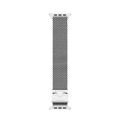 For Apple Watch 42mm / 41mm / 40mm / 38mm DUX DUCIS Milanese Air Series Stainless Steel Magnetic Watch Strap(Silver) - Watch Bands by DUX DUCIS | Online Shopping UK | buy2fix