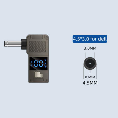 For Dell 100W Computer Charging Digital Display Adapter(Type-C to DC4.5x3.0mm) - For Dell by buy2fix | Online Shopping UK | buy2fix