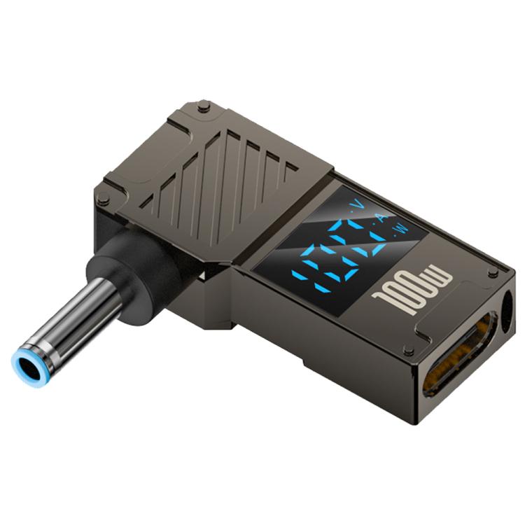 For HP 100W Computer Charging Digital Display Adapter(Type-C to DC4.5x3.0mm) - For HP by buy2fix | Online Shopping UK | buy2fix