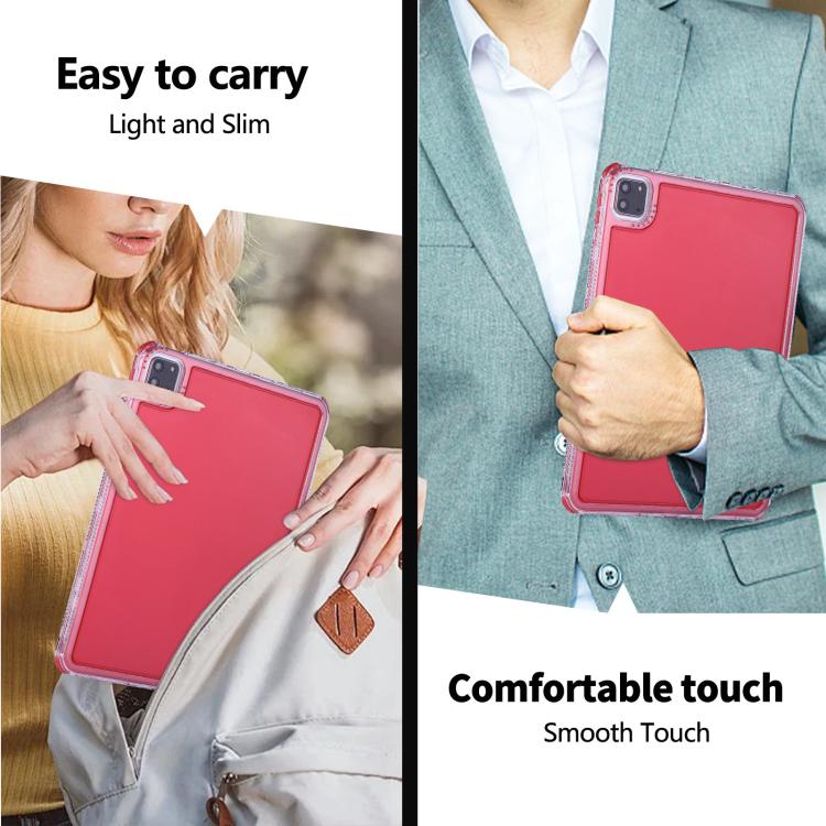 For iPad Air 13 2024 / Pro 12.9 2022 Dream 3 in 1 TPU Hybrid PC Tablet Case(Red) - iPad Air 13 2025 / 2024 Cases by buy2fix | Online Shopping UK | buy2fix