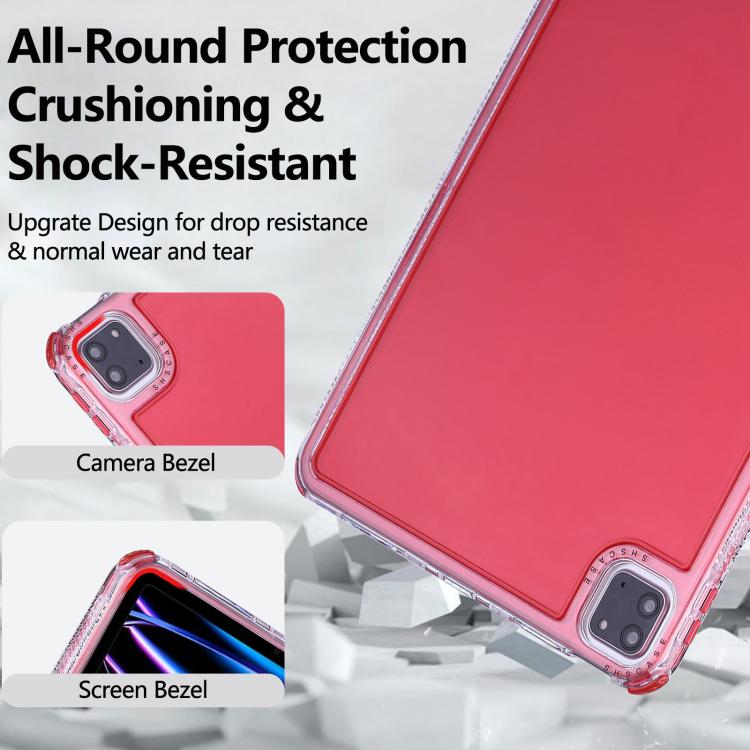 For iPad Air 13 2024 / Pro 12.9 2022 Dream 3 in 1 TPU Hybrid PC Tablet Case(Red) - iPad Air 13 2025 / 2024 Cases by buy2fix | Online Shopping UK | buy2fix