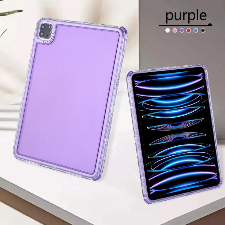 For iPad Air 13 2024 / Pro 12.9 2022 Dream 3 in 1 TPU Hybrid PC Tablet Case(Purple) - iPad Air 13 2025 / 2024 Cases by buy2fix | Online Shopping UK | buy2fix