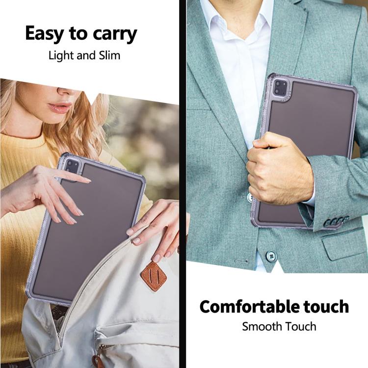 For iPad Air 13 2024 / Pro 12.9 2022 Dream 3 in 1 TPU Hybrid PC Tablet Case(Black) - iPad Air 13 2025 / 2024 Cases by buy2fix | Online Shopping UK | buy2fix