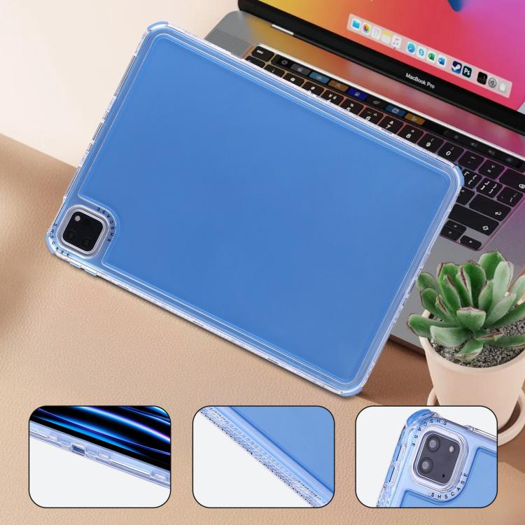 For iPad Air 13 2024 / Pro 12.9 2022 Dream 3 in 1 TPU Hybrid PC Tablet Case(Blue) - iPad Air 13 2025 / 2024 Cases by buy2fix | Online Shopping UK | buy2fix